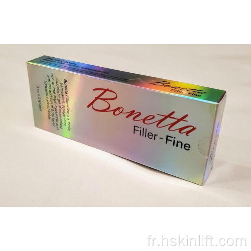 Boetta 2 * 1,1 ml d'injection de gel d'acide hyaluronique lié à la croix